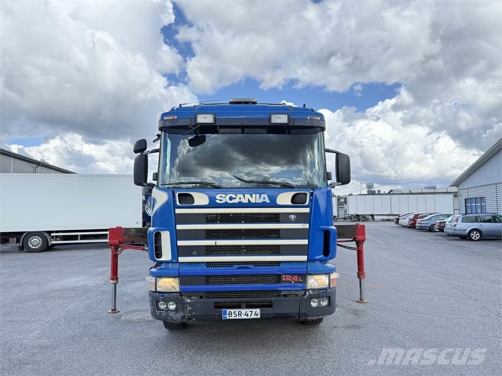 Scania R124 6X2 起重機卡車