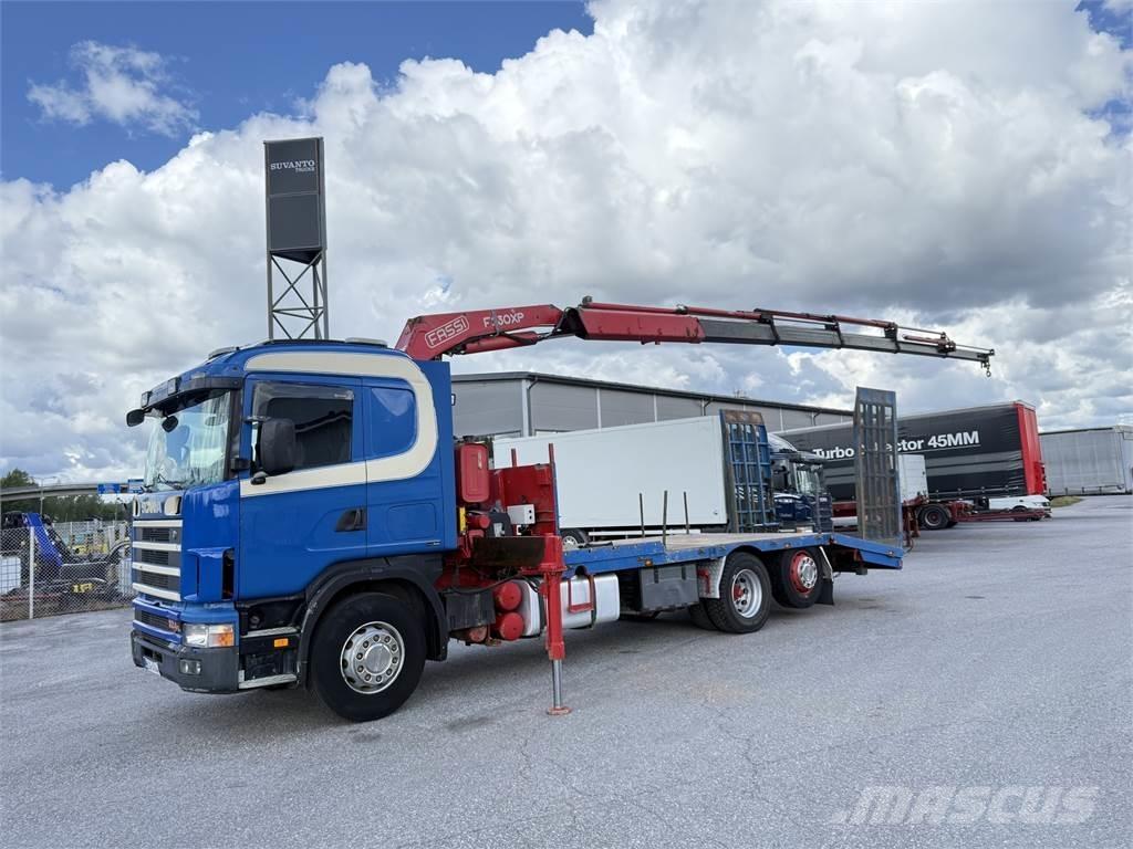 Scania R124 6X2 起重機卡車