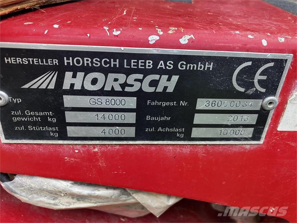 Horsch GS 8000 牽引式噴霧機