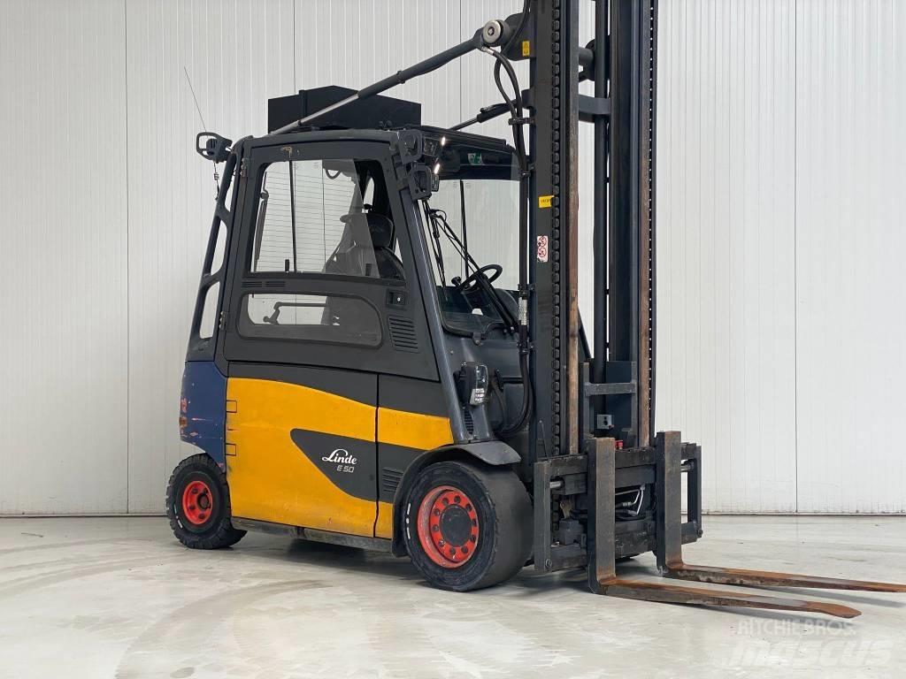 Linde E50HL-01/600 電動堆高機