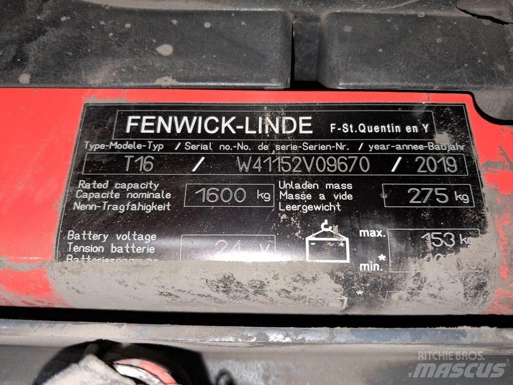 Linde T16 低架升降機