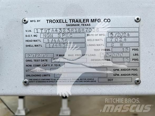 Troxell 130BBL 罐體半拖車