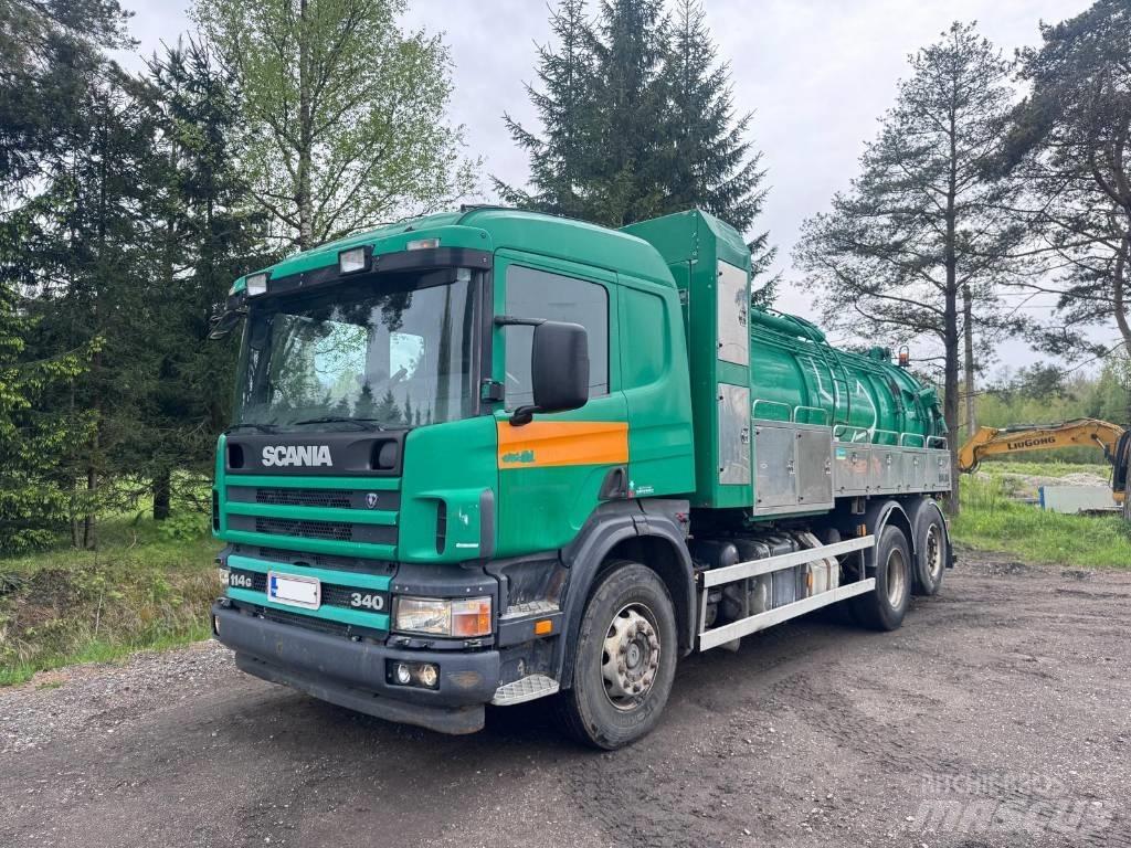 Scania P 114 組合/真空油槽車