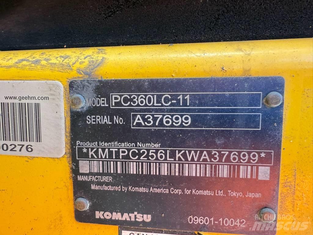 Komatsu PC360LC-11 履帶式 挖土機/掘鑿機/挖掘機