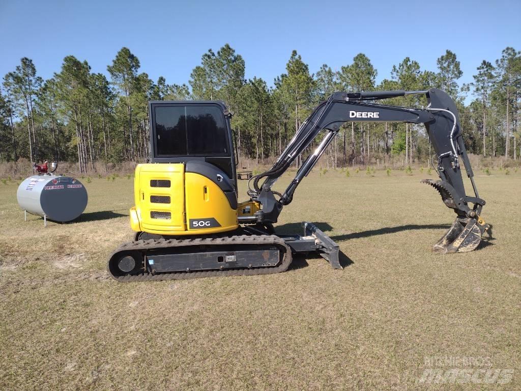 DEERE 50G 小型挖土機/掘鑿機<7t(小型挖掘機)