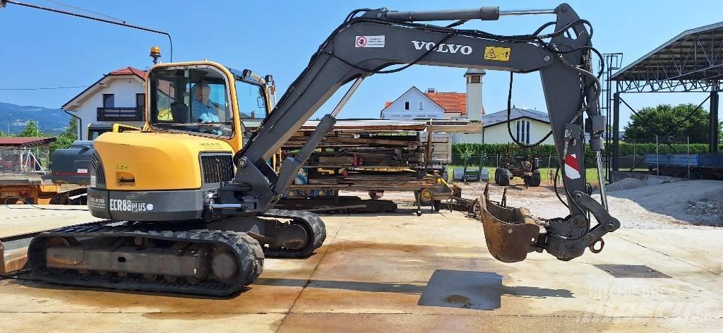 Volvo ECR88 中型挖土機/掘鑿機/挖掘機 7t-12t