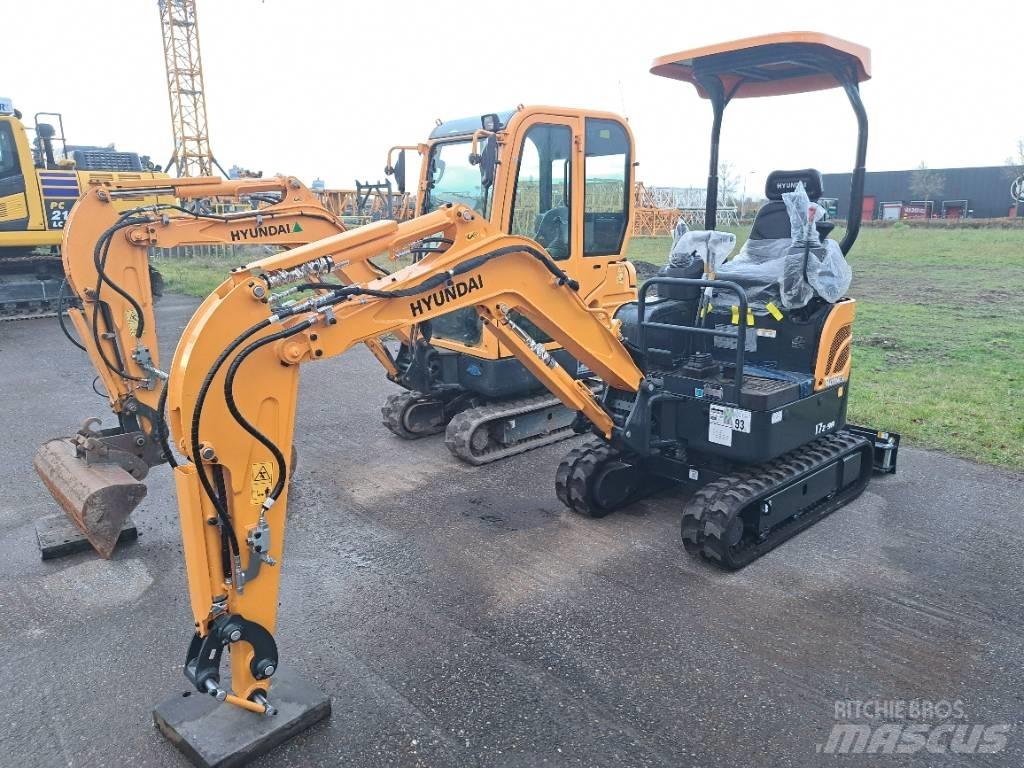 Hyundai R17Z-9AK 小型挖土機/掘鑿機<7t(小型挖掘機)