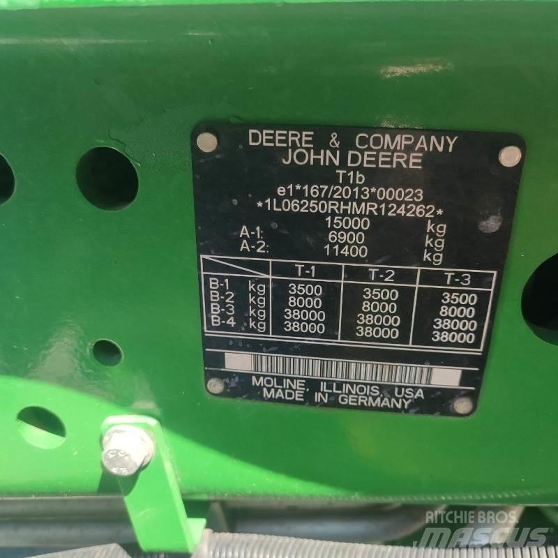 John Deere 6250R 曳引機