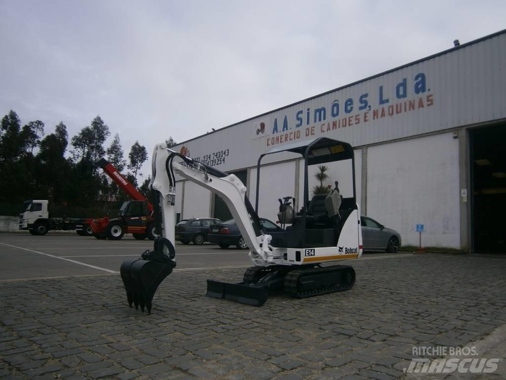 Bobcat E 14 小型挖土機/掘鑿機<7t(小型挖掘機)