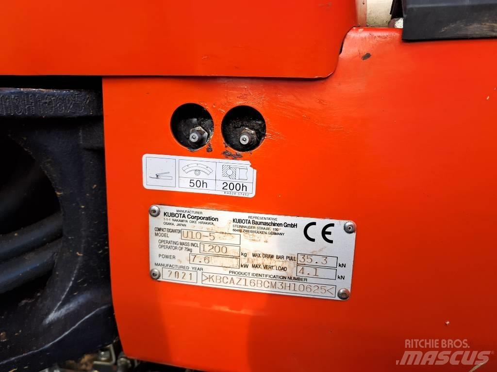 Kubota U10-5 小型挖土機/掘鑿機<7t(小型挖掘機)