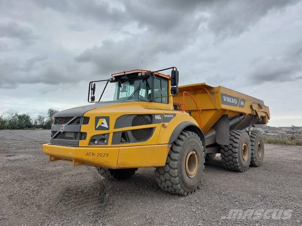 Volvo A45G 鉸接式起吊車