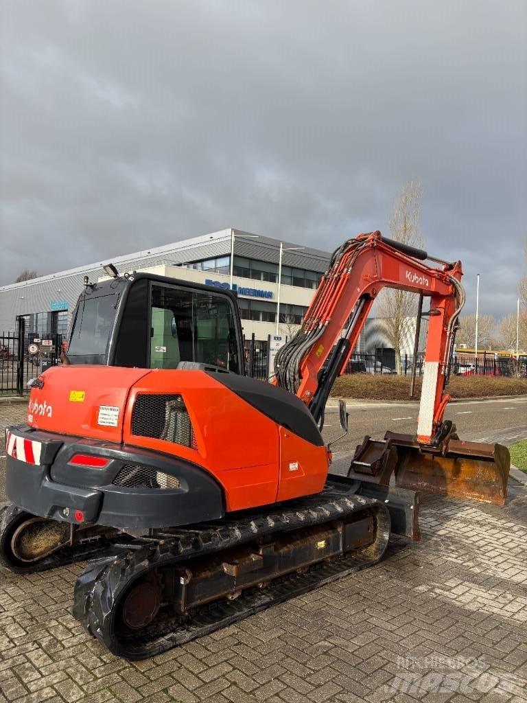 Kubota KX080-4a 中型挖土機/掘鑿機/挖掘機 7t-12t
