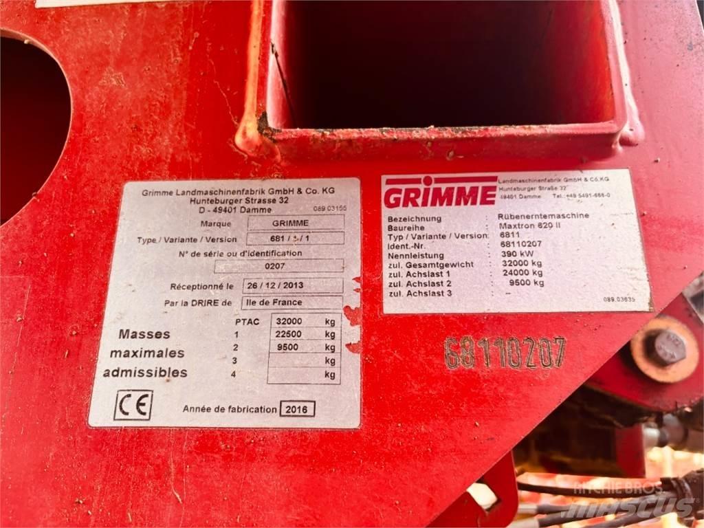 Grimme MAXTRON 620 甜菜收穫機