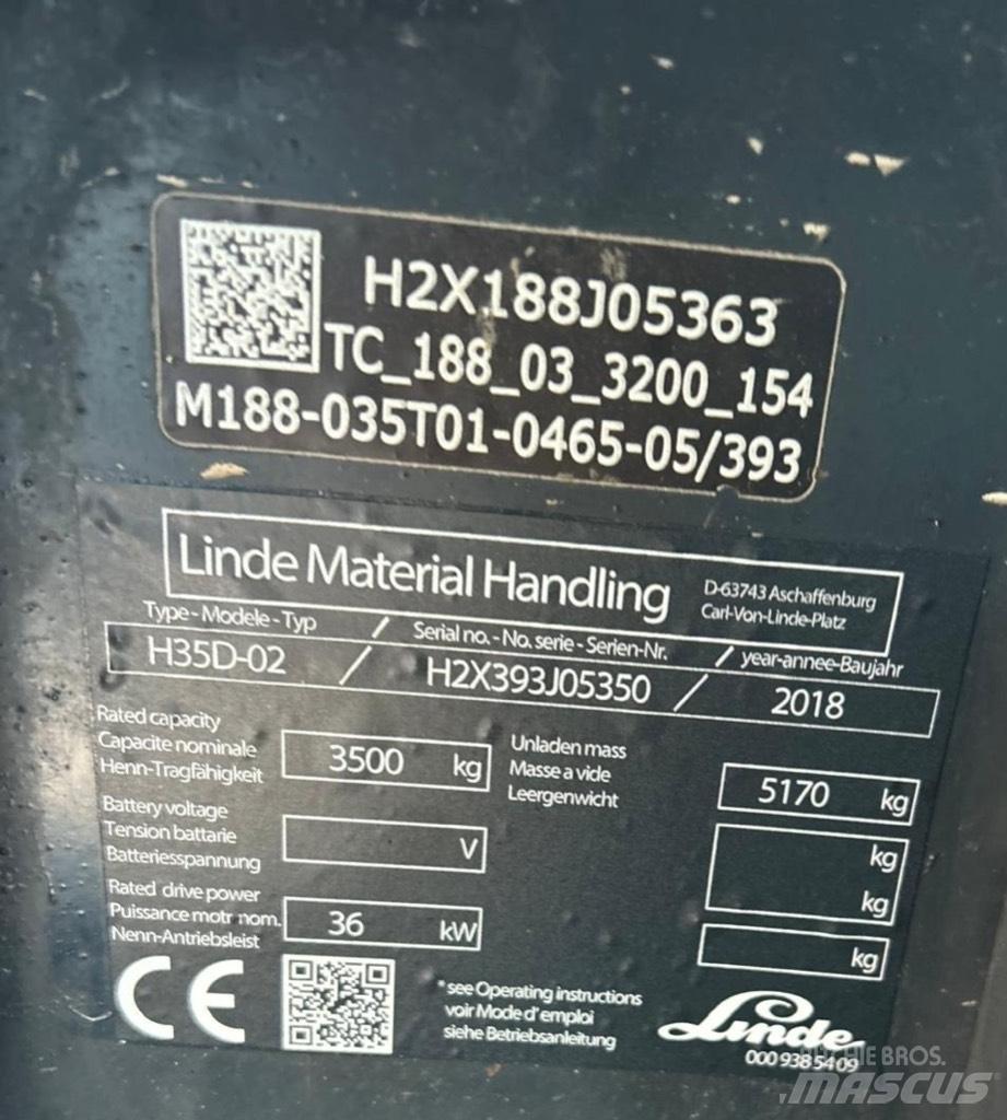 Linde H35D-02 EVO 柴油卡車