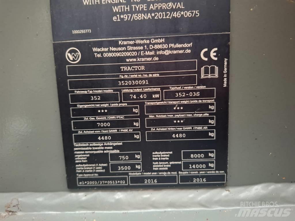 Kramer 8105 輪胎式裝載機