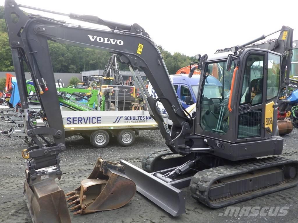 Volvo ECR 58 F 小型挖土機/掘鑿機<7t(小型挖掘機)