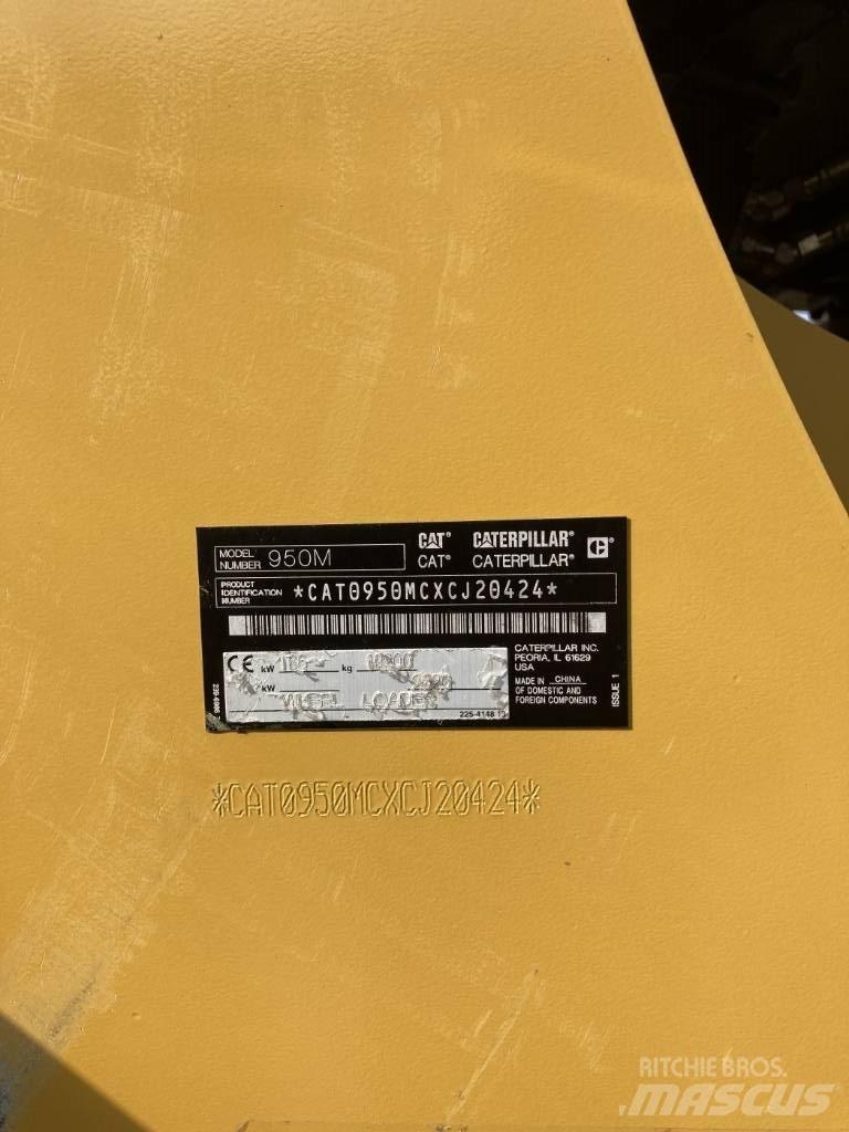 CAT 950 M 輪胎式裝載機