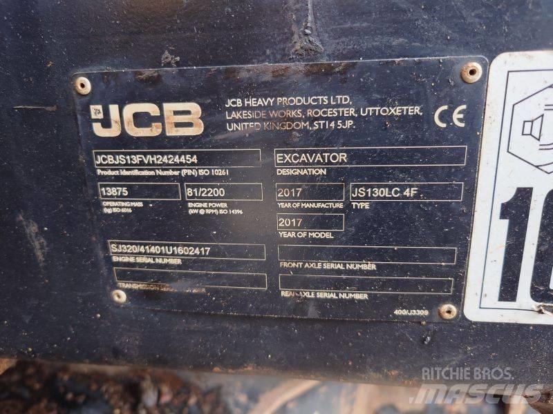 JCB JS 130 LC 履帶式 挖土機/掘鑿機/挖掘機