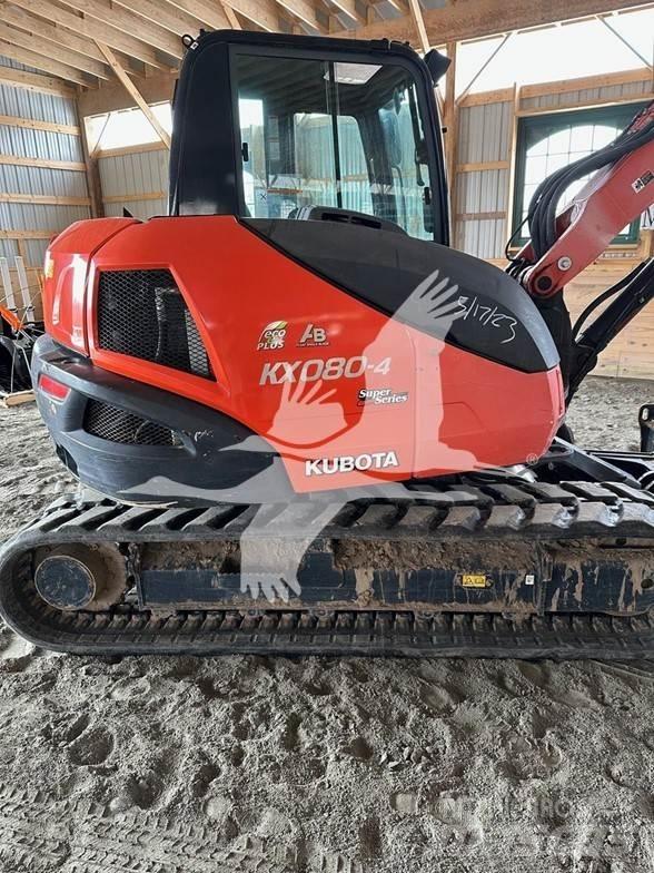 Kubota KX080-4 履帶式 挖土機/掘鑿機/挖掘機