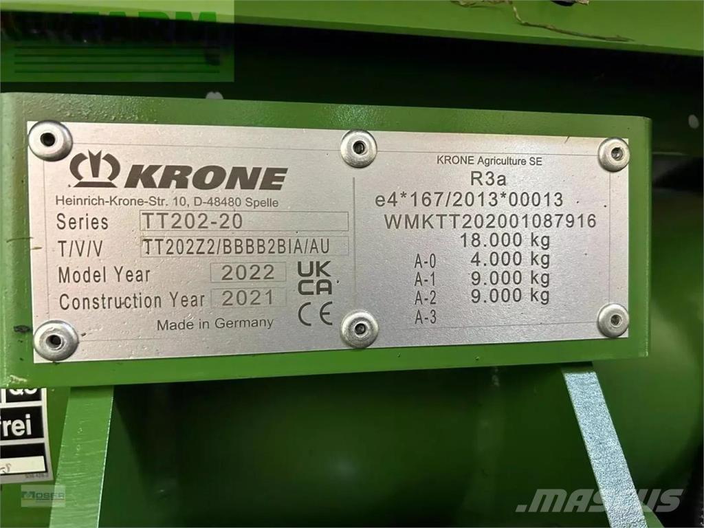 Krone mx 370 gl 其他半拖車