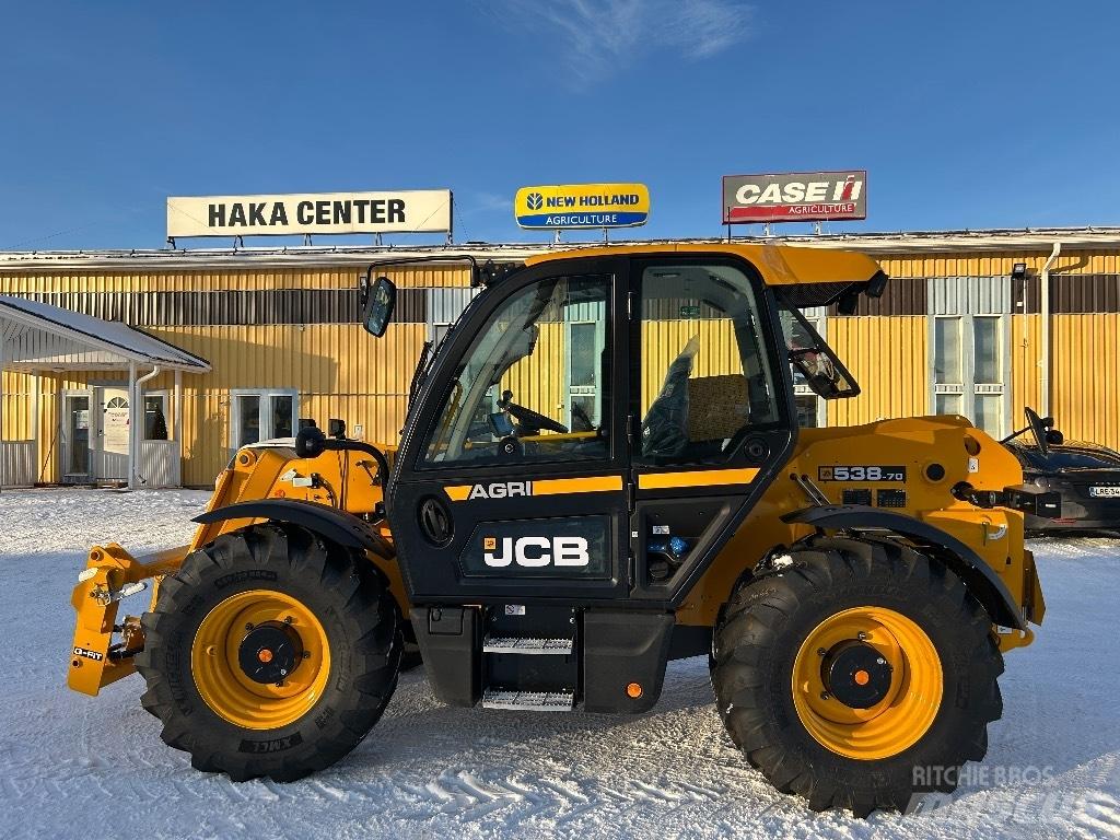 JCB 538-70 農業用伸縮臂裝載機