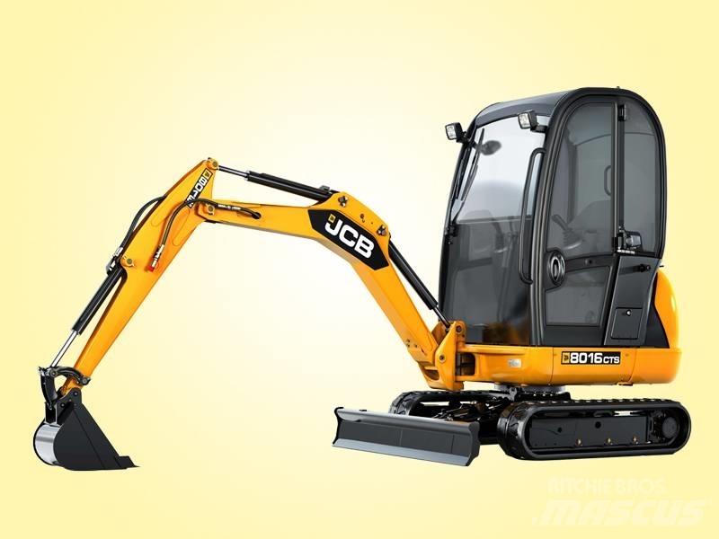 JCB 8016 CTS 小型挖土機/掘鑿機<7t(小型挖掘機)