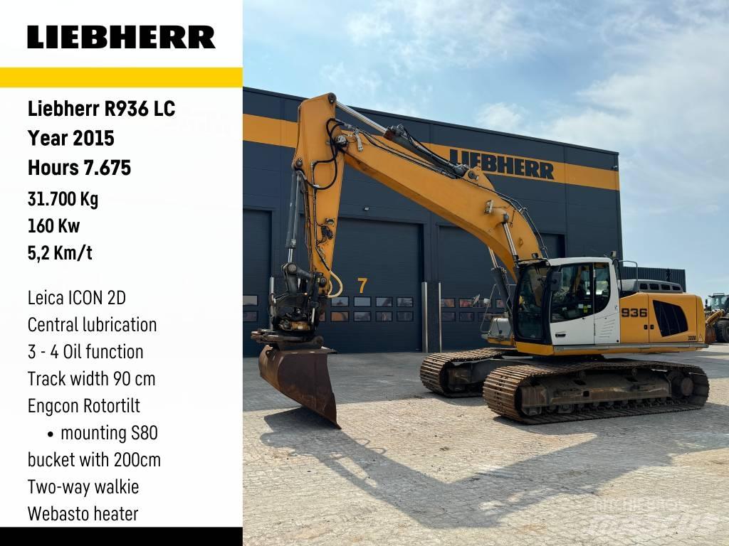 Liebherr R936 LC 履帶式 挖土機/掘鑿機/挖掘機