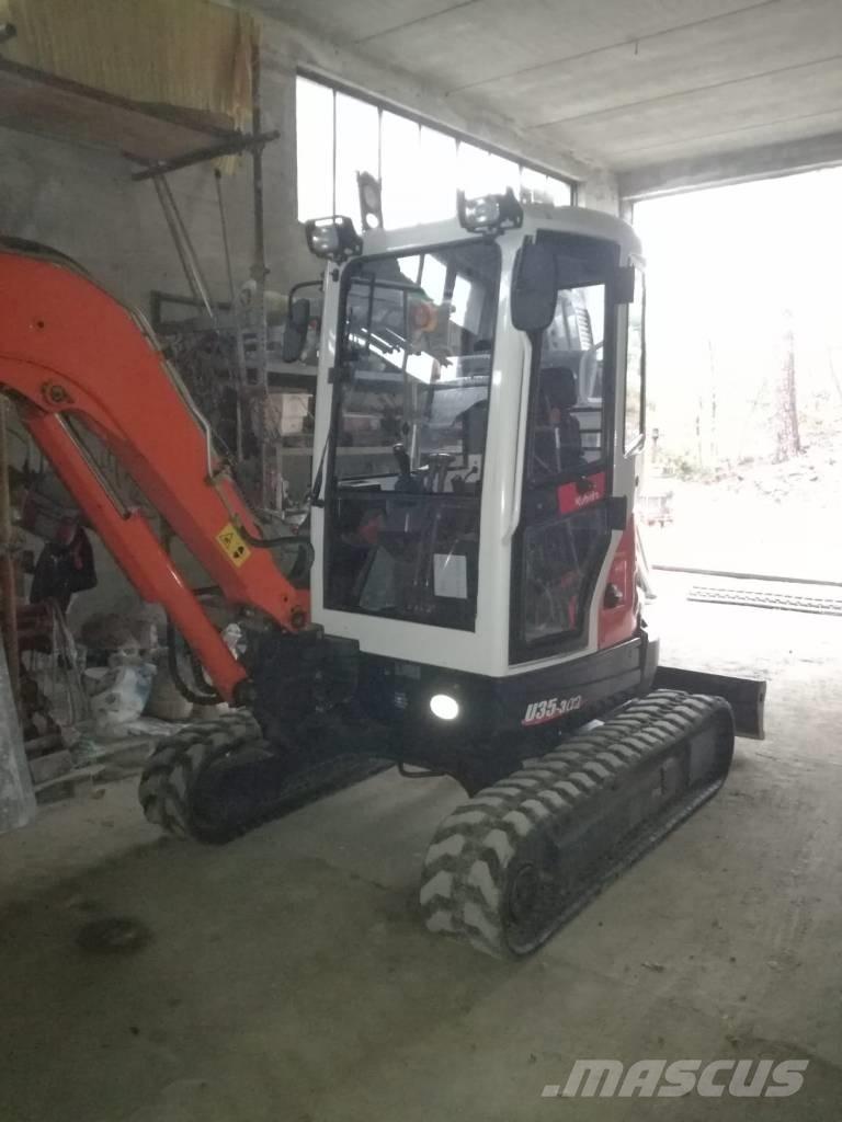 Kubota u35 U35 小型挖土機/掘鑿機<7t(小型挖掘機)