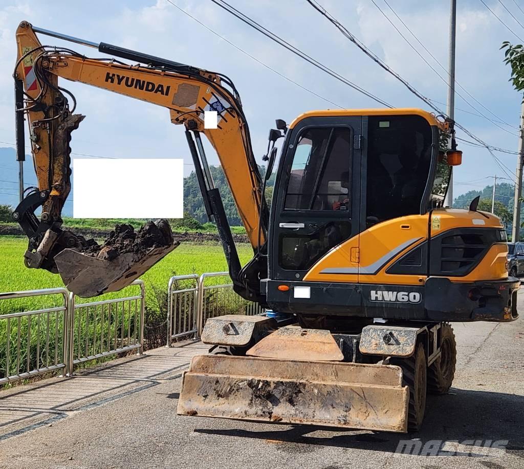 Hyundai HW 60 Eco 小型挖土機/掘鑿機<7t(小型挖掘機)