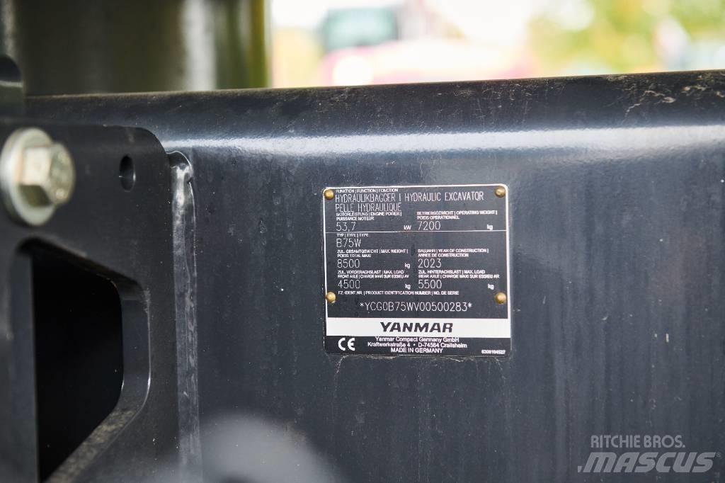 Yanmar B 75 W 旋轉式挖土機/掘鑿機/挖掘機