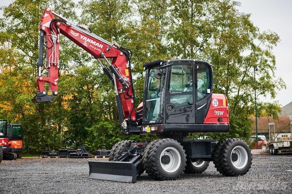 Yanmar B 75 W 旋轉式挖土機/掘鑿機/挖掘機