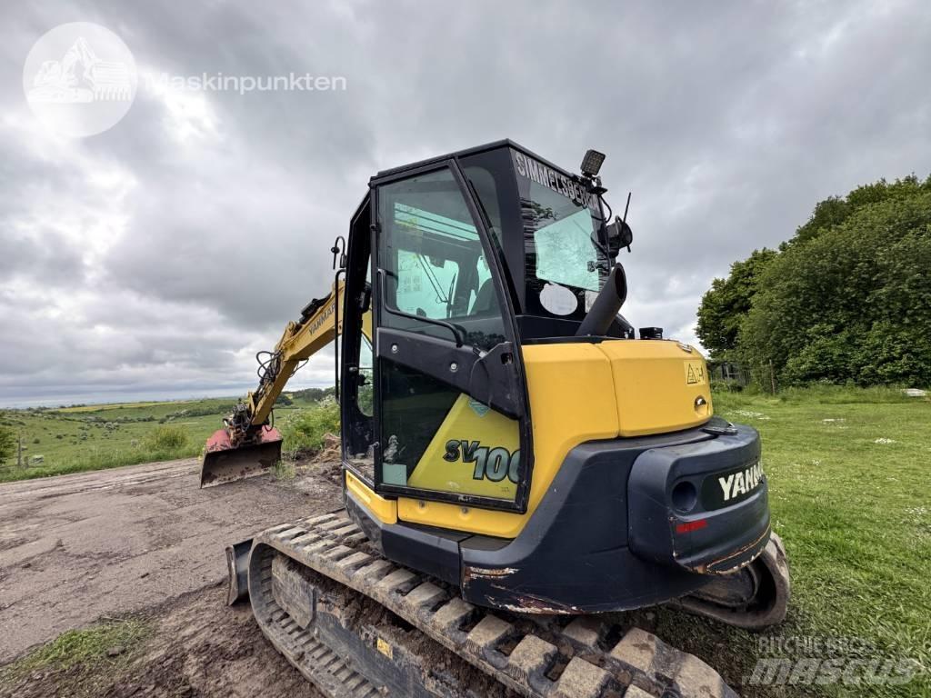 Yanmar SV 100-2 中型挖土機/掘鑿機/挖掘機 7t-12t