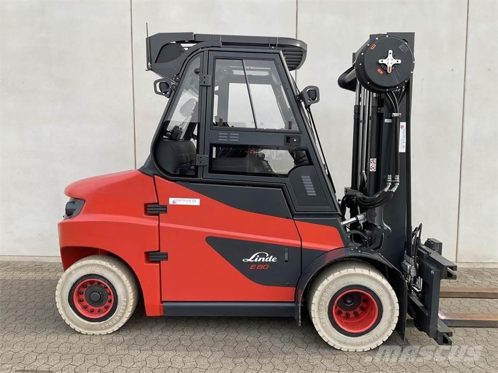 Linde E80-01/900 電動堆高機