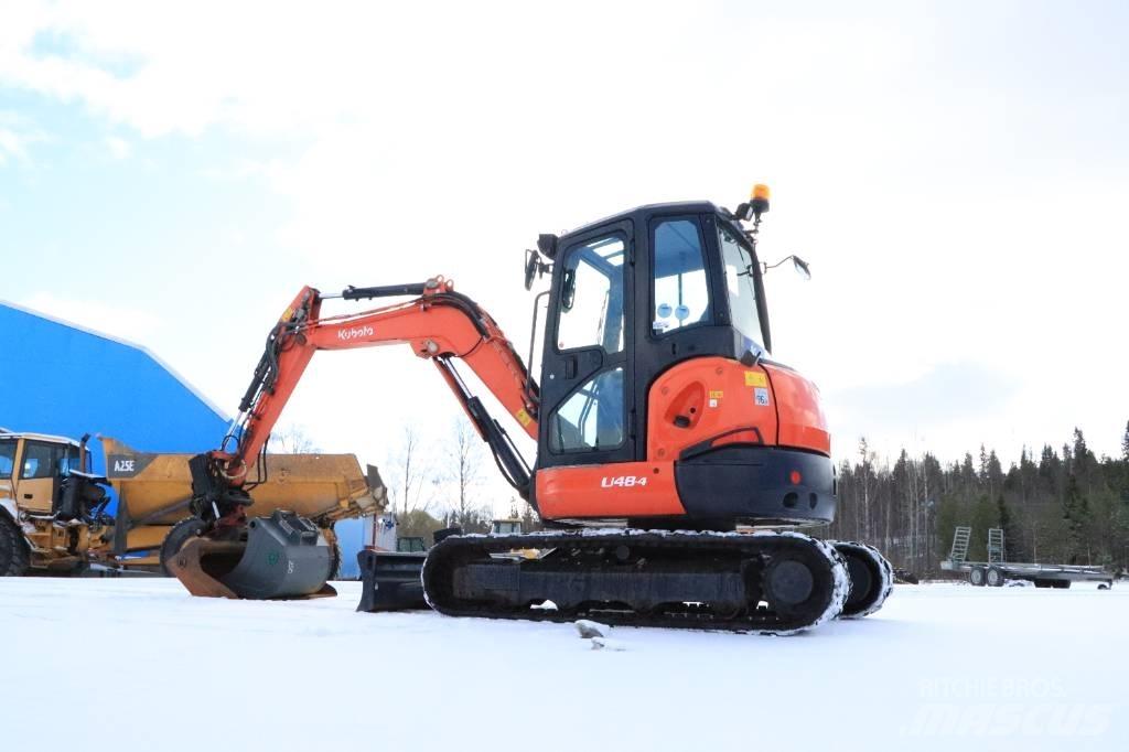 Kubota U48-4 小型挖土機/掘鑿機<7t(小型挖掘機)