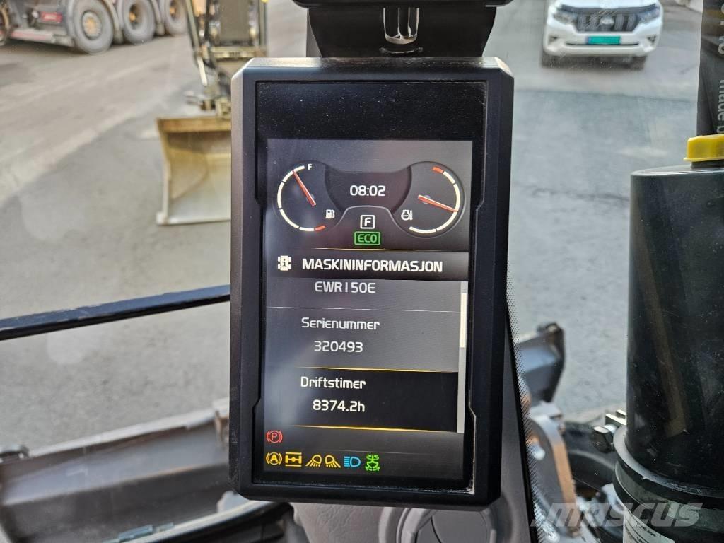 Volvo EWR 150 旋轉式挖土機/掘鑿機/挖掘機