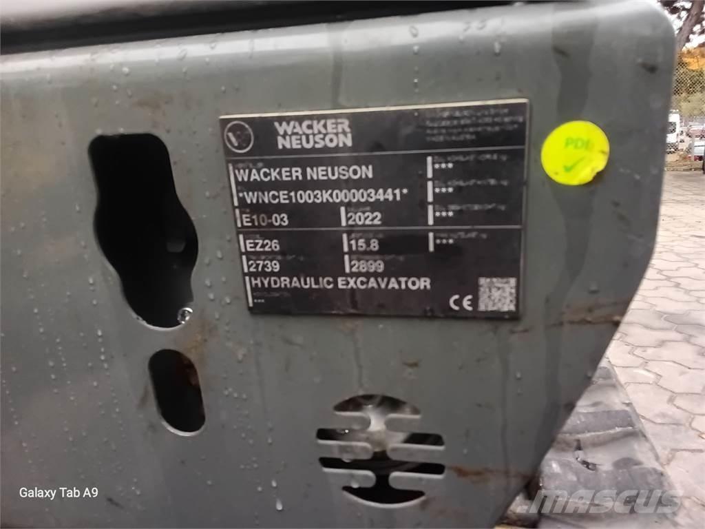 Wacker Neuson EZ26 履帶式 挖土機/掘鑿機/挖掘機