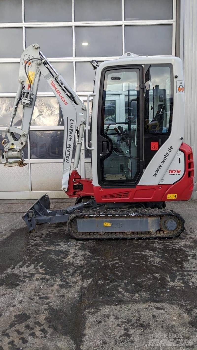 Takeuchi TB216AV4 小型挖土機/掘鑿機<7t(小型挖掘機)