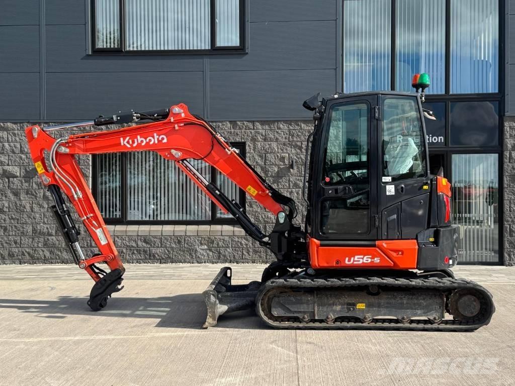 Kubota U 56-5 小型挖土機/掘鑿機<7t(小型挖掘機)