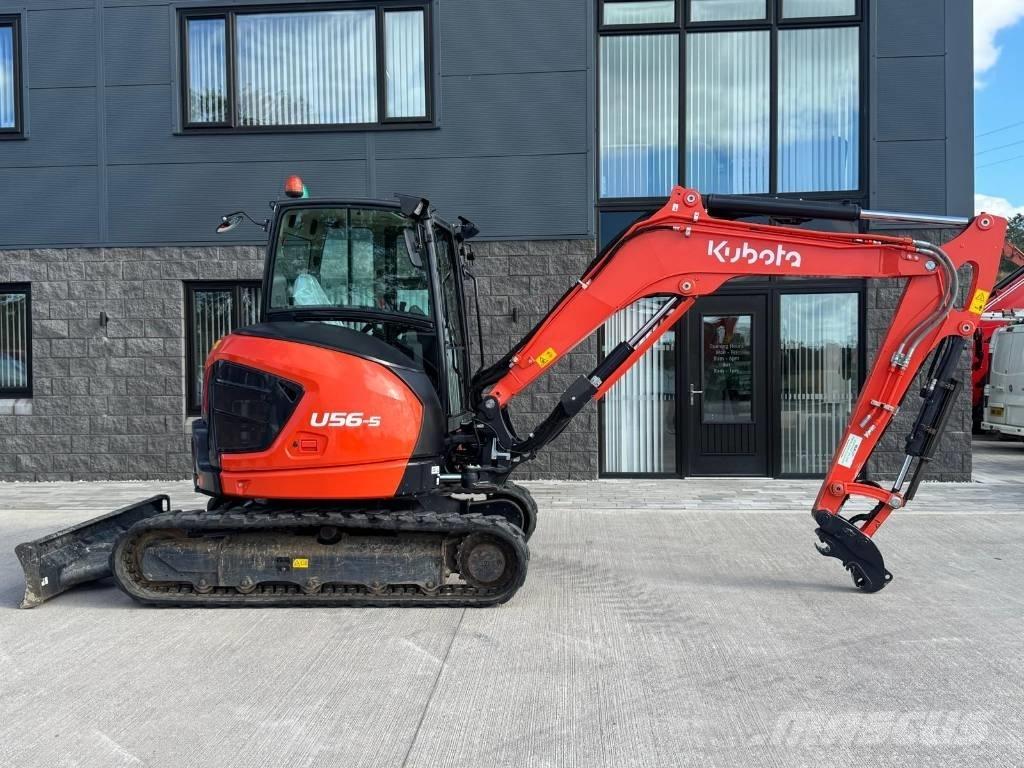Kubota U 56-5 小型挖土機/掘鑿機<7t(小型挖掘機)
