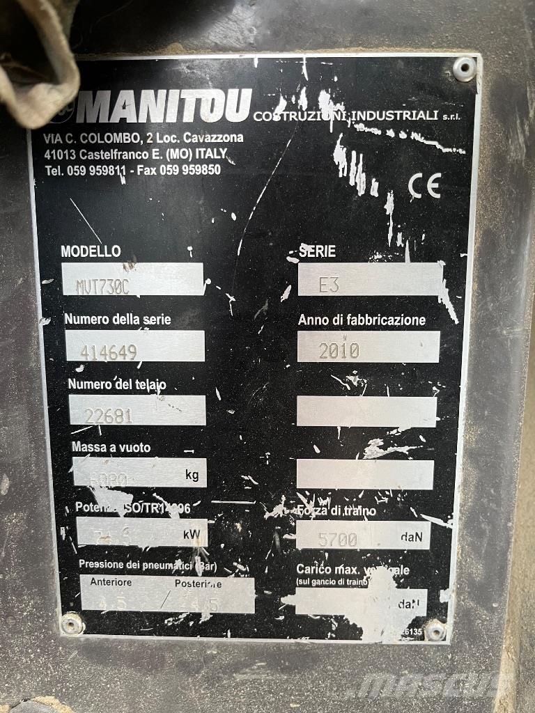 Manitou MVT 730 曳引機