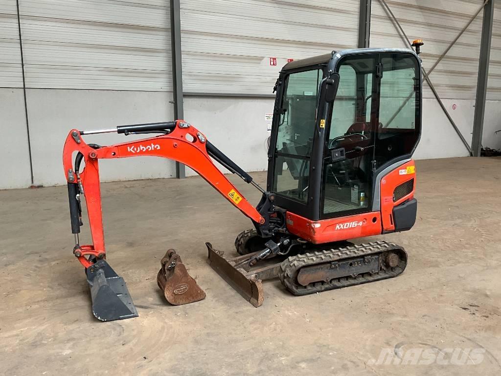 Kubota KX 016-4 小型挖土機/掘鑿機<7t(小型挖掘機)