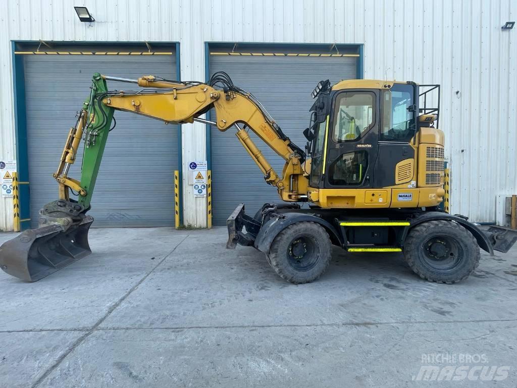 Komatsu PW118-11 旋轉式挖土機/掘鑿機/挖掘機