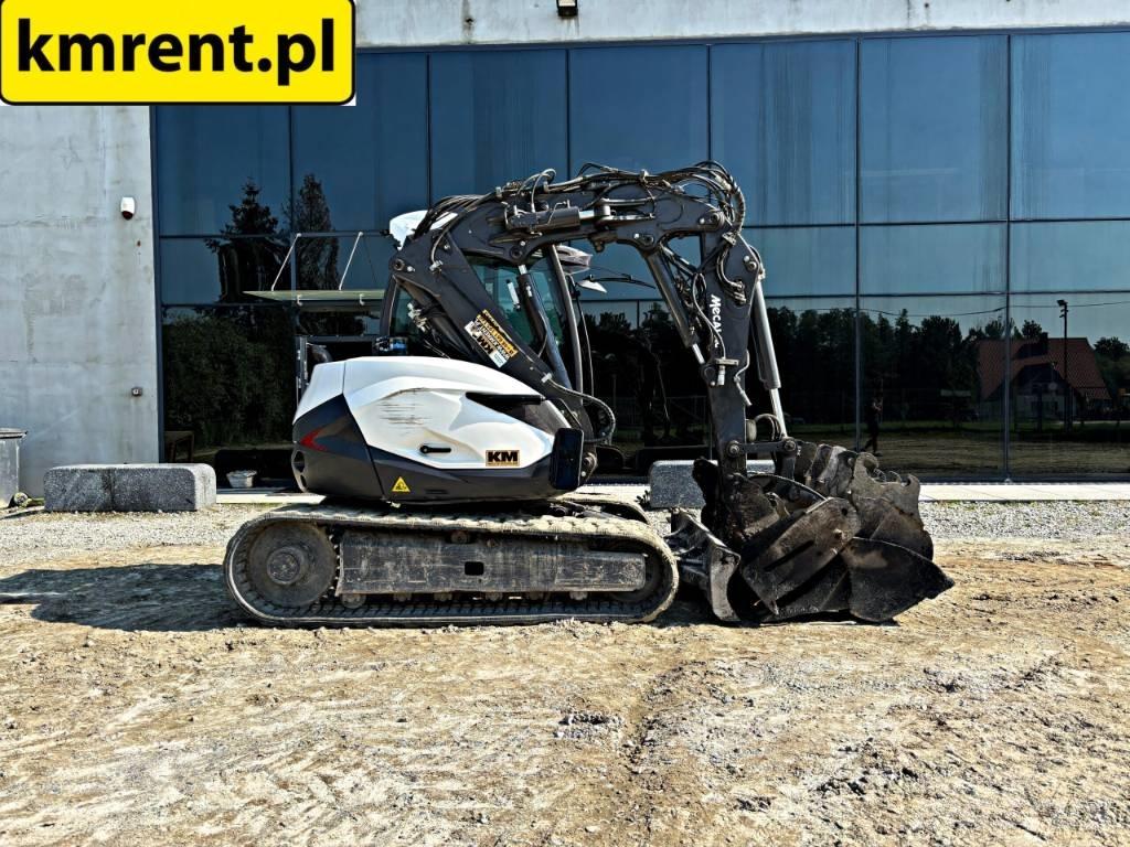Mecalac 8 M CR 中型挖土機/掘鑿機/挖掘機 7t-12t