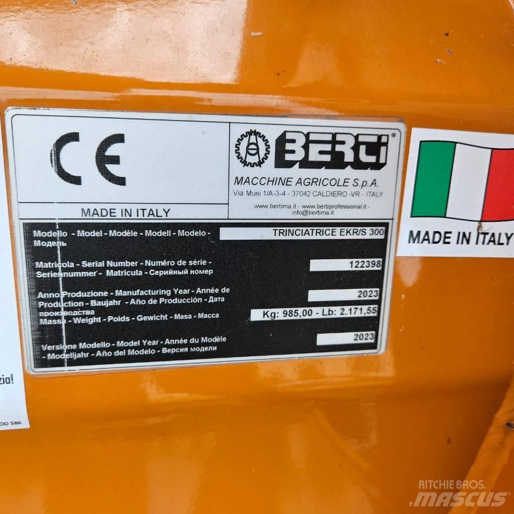 Berti EKR-S 300 莖葉去葉機