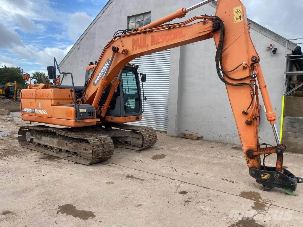 Doosan DX 140 LC-3 履帶式 挖土機/掘鑿機/挖掘機