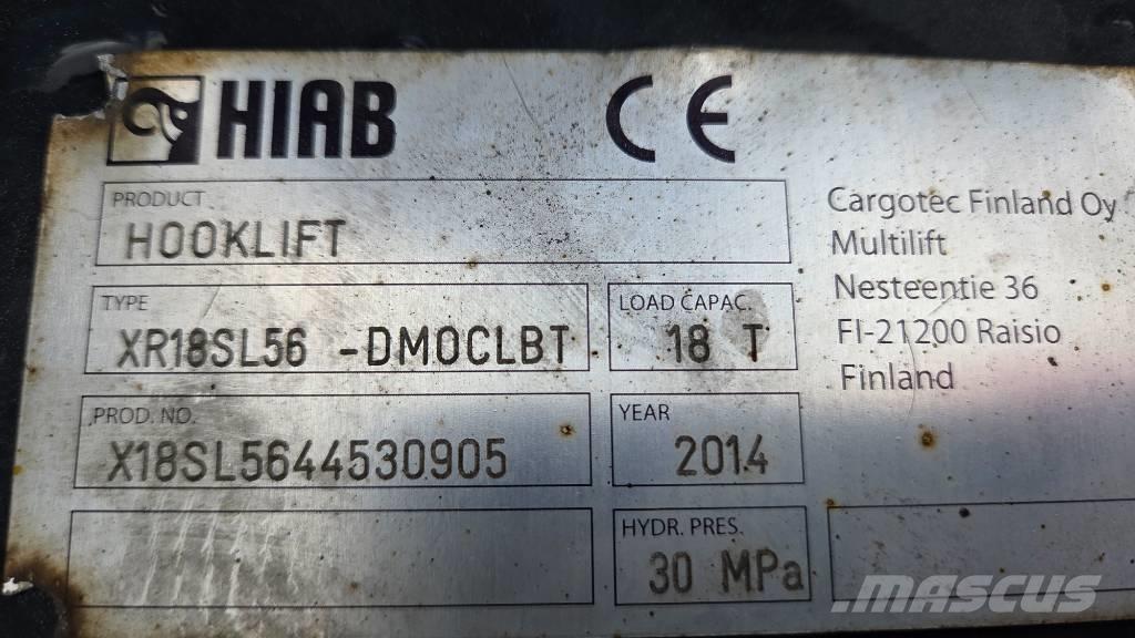 Volvo FM460 6X2*4 吊鉤式起重車