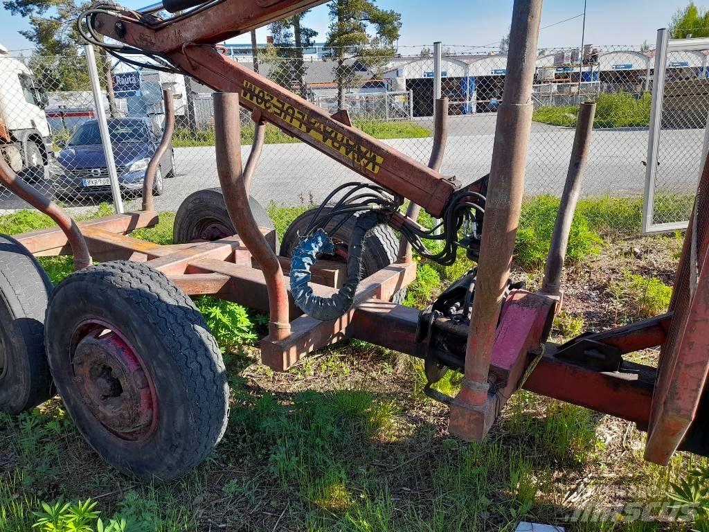Patu 595+Metsäkärry 起重機和裝載機