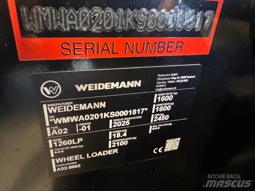Weidemann 1260 LP 滑移轉向裝載機