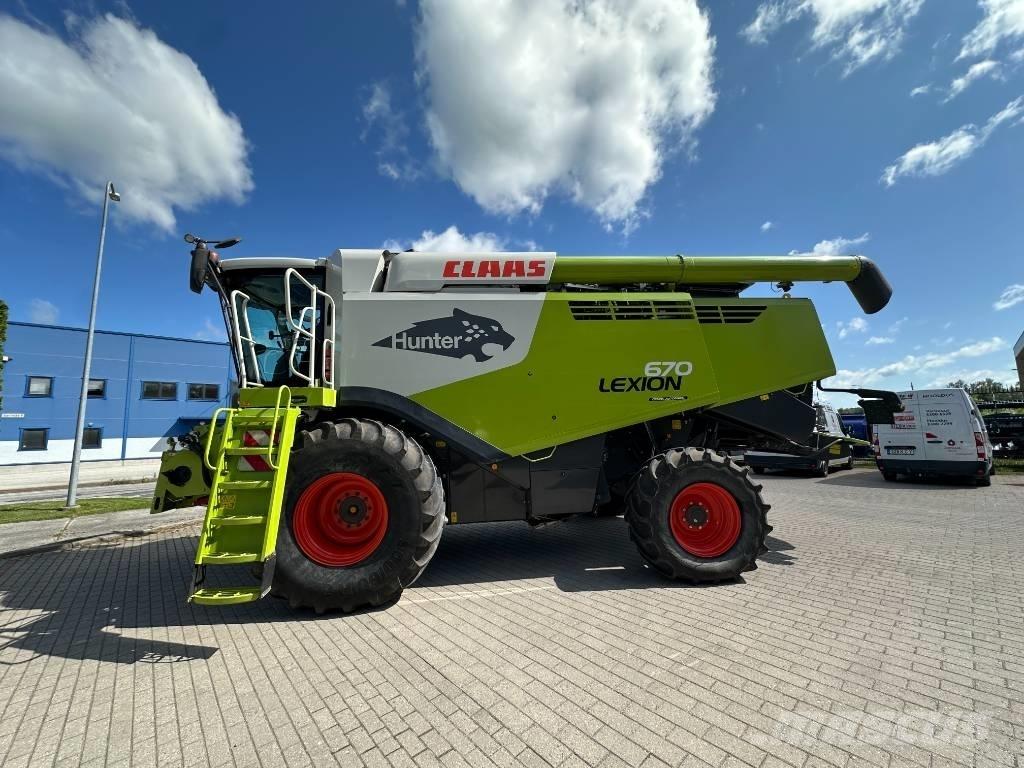 CLAAS Lexion 670 聯合收穫機