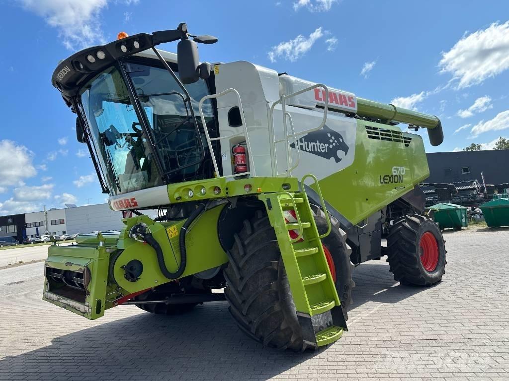 CLAAS Lexion 670 聯合收穫機